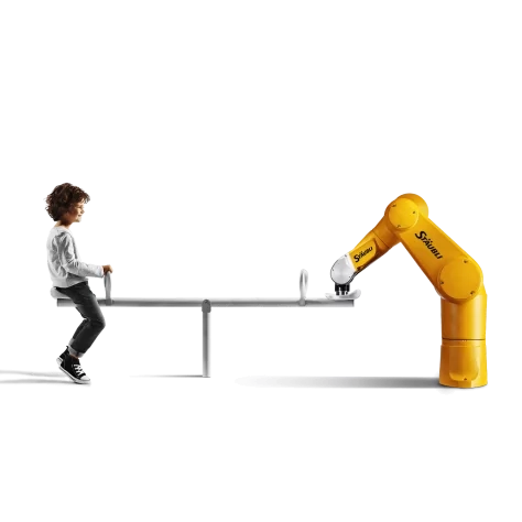 Domel Stӓubli – Industrial robot